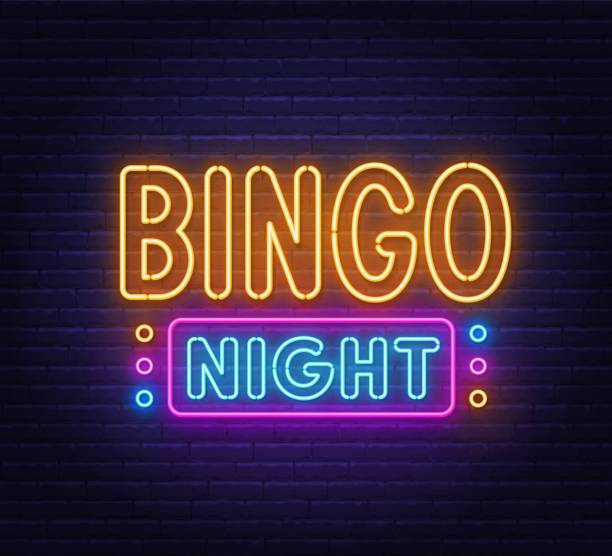 신나는 밤을 위한 bingo night flyer 발행!